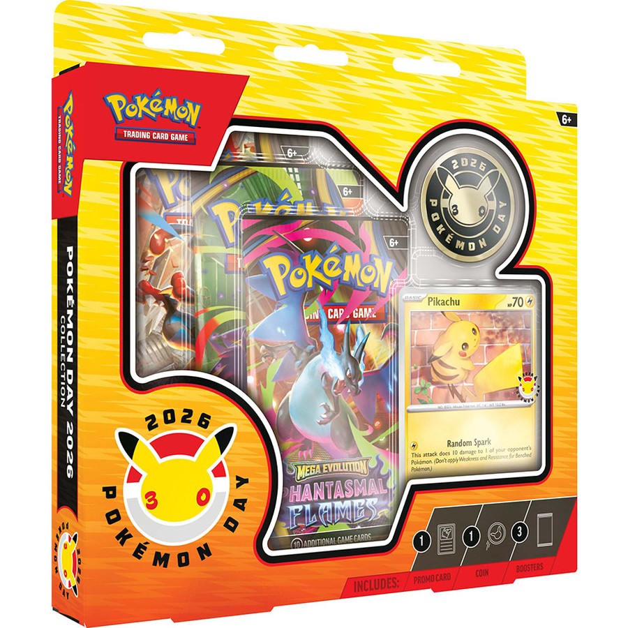 Pokémon TCG: Pokémon Day 2026 Collection Box (30th Anniversary)