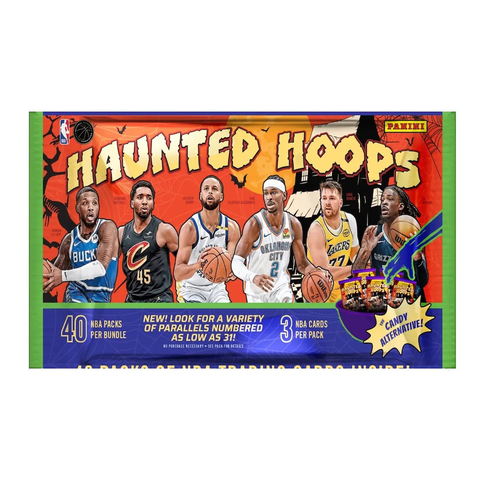 2024-25 Panini NBA Haunted Hoops Bundle - 40 Packs (120 Total Cards)
