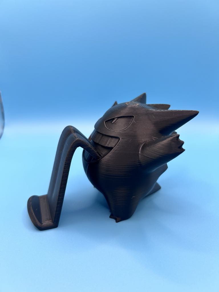Gengar Slab Holder – 3D Printed Pokémon Display Stand