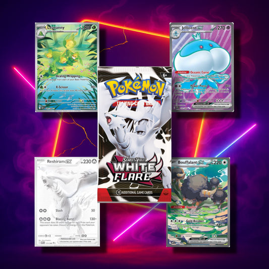 White Flare single booster pack