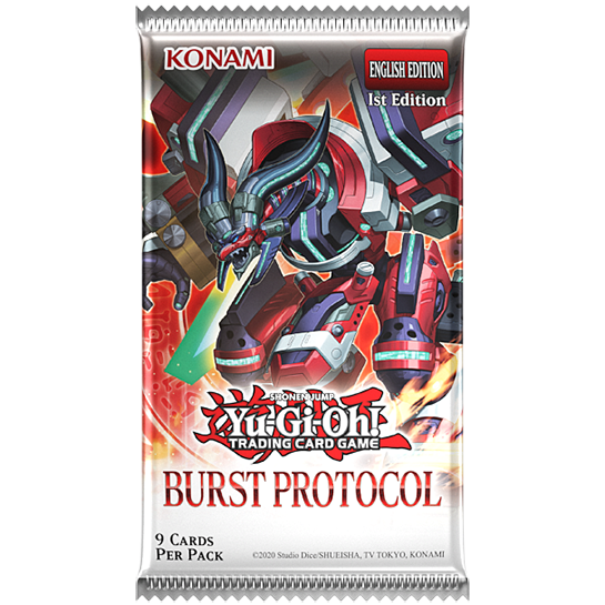 Yu-Gi-Oh! Burst Protocol Booster Pack - 9 Cards (Factory Sealed) - BPRO