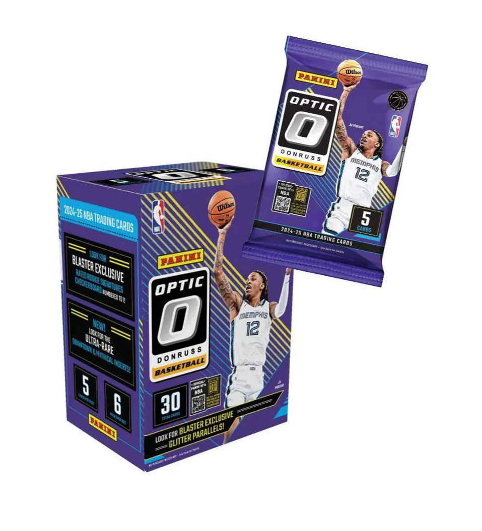 2024-25 Panini Donruss Optic NBA Basketball Pack (4 Cards)