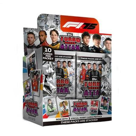 2025 Topps Turbo Attax F1: Diamond Collection Booster Pack (10 Cards)