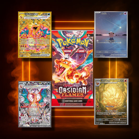 Obsidian Flames single booster pack