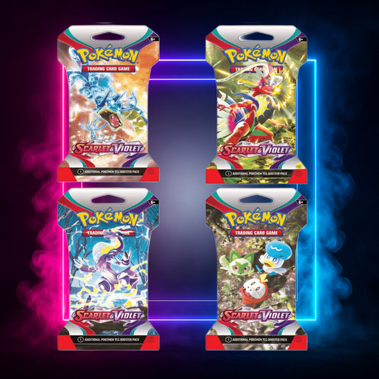 Scarlet & Violet – Sleeved Booster Pack (1 Pack)