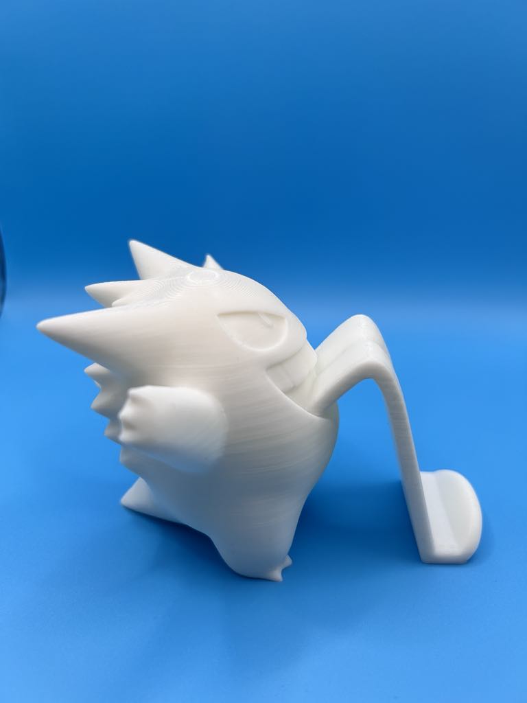 Gengar Slab Holder – 3D Printed Pokémon Display Stand