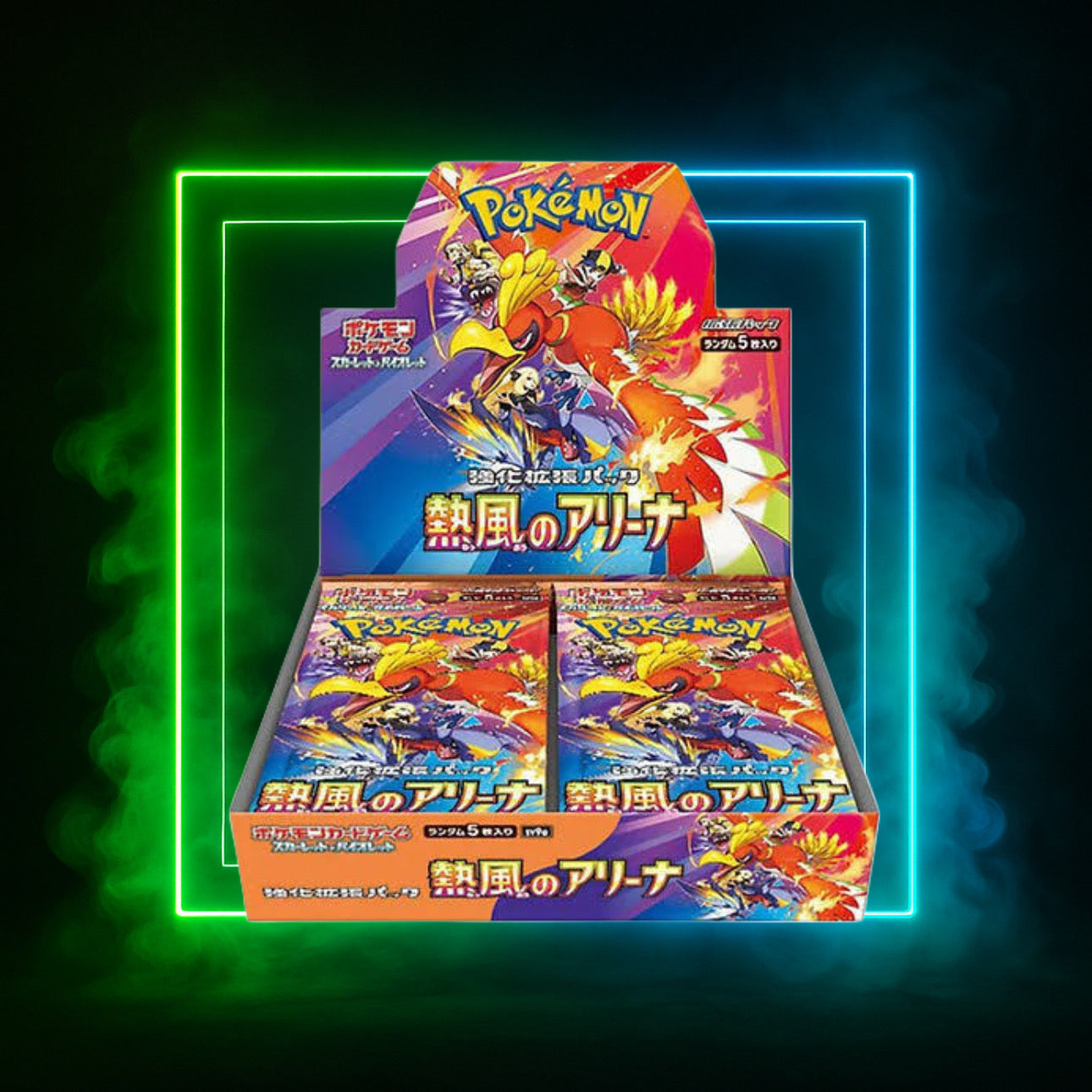 japanese heat wave arena booster box Pokemon Card Heat Wave Arena Booster Box sv9a Scarlet & Violet Japanese w/shrink